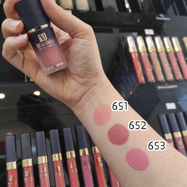 رژگونه مایع مانیدا